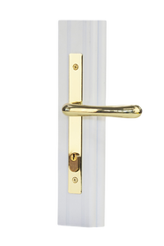 Mortise-Levers Satin Chrome