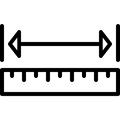 standard sizes icon